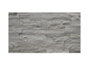 Wooden White Marble Z Panel Stack Stone 600 x 150 x 15-30mm
