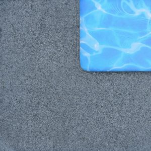 Urban Grey Flamed Granite Bullnose Pool Coping Corner piece