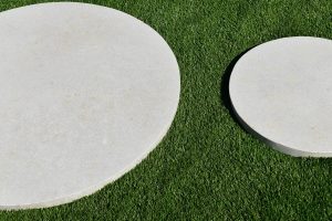 Circular Limestone Stepping Stones